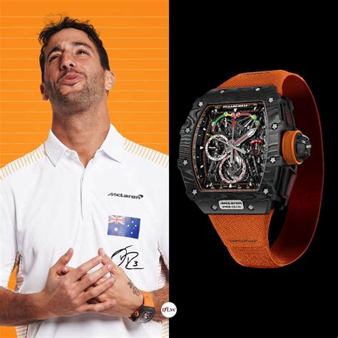 daniel ricciardo richard mille watch|Daniel Ricciardo watch.